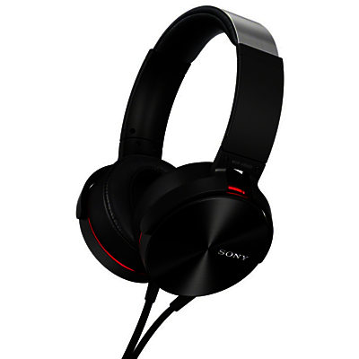 Sony XB950AP Extra Bass Over-Ear Headphones with Mic/Remote, Black Sony XB950AP Extra Bass Over-Ear Headphones with Mic/Remote, Black